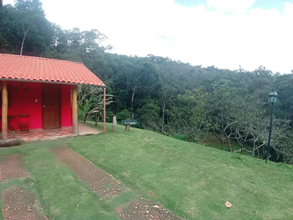 Sitio Das Hortensias Chales Conceição da Ibitipoca Exterior foto
