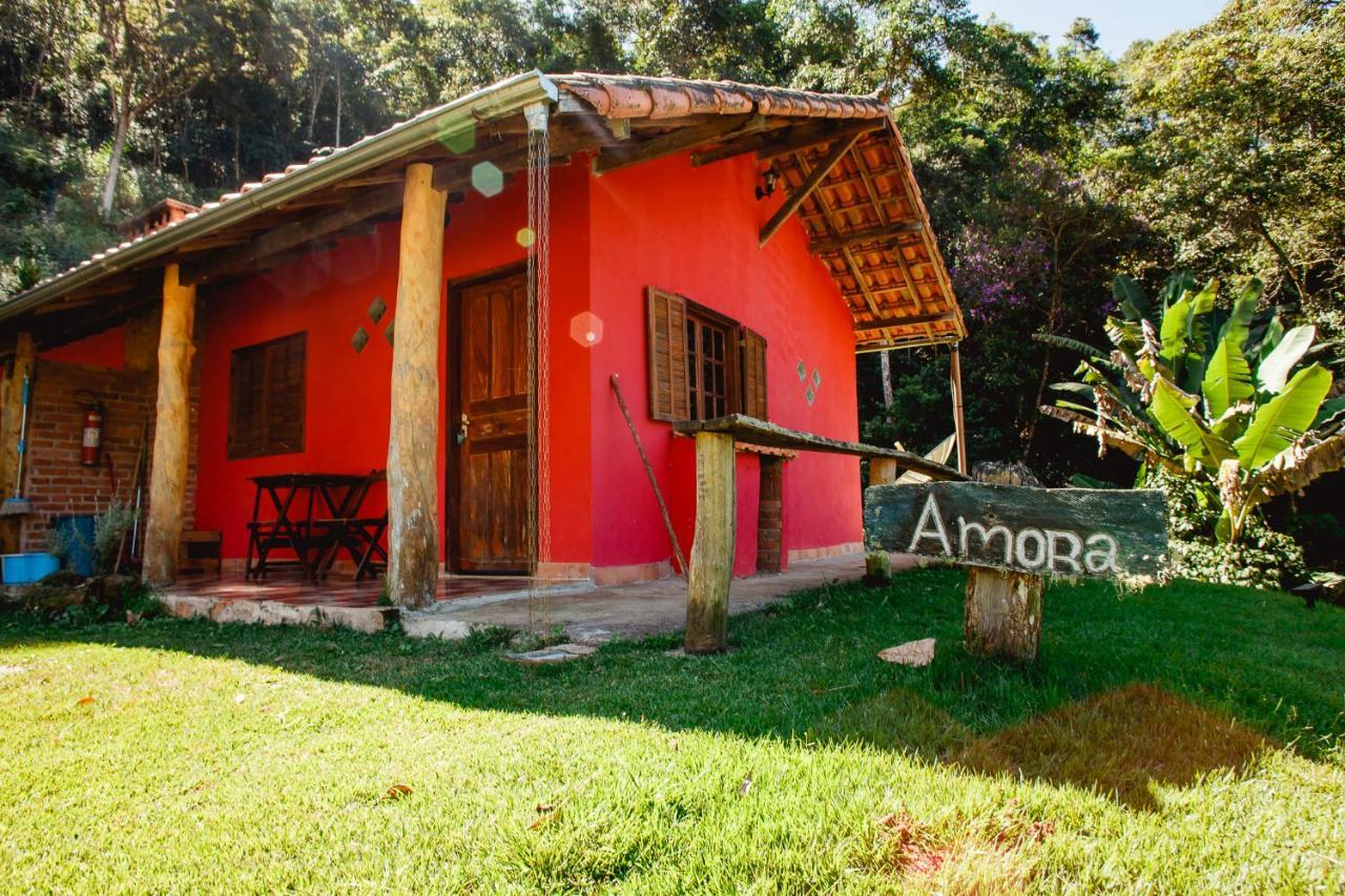 Sitio Das Hortensias Chales Conceição da Ibitipoca Exterior foto